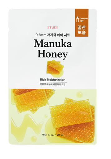 ETUDE (23AD) 0.2mm Therapy Air Mask #Manuka Honey 20ml