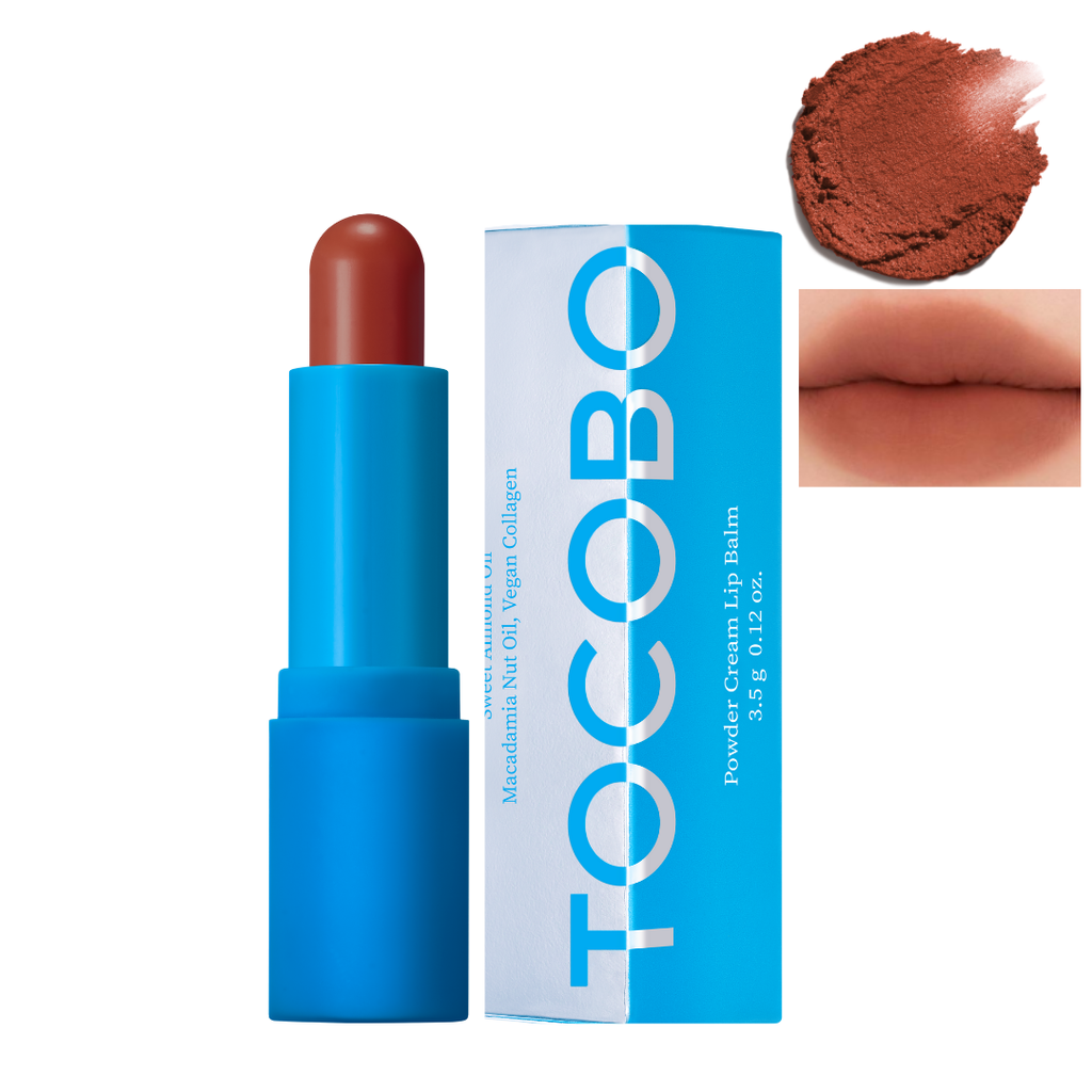 TOCOBO Powder Cream Lip Balm 037 Tender Brown