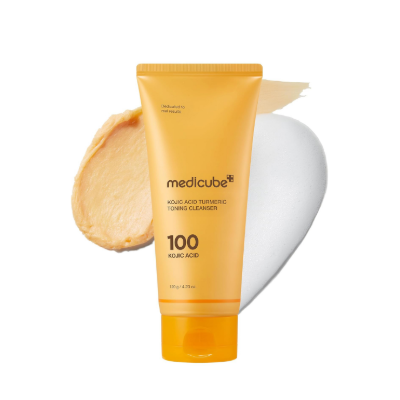 Medicube Kojic Acid Turmeric Toning Cleanser 120g