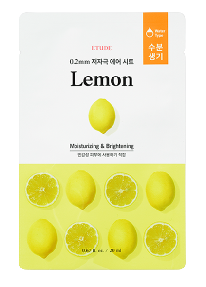 ETUDE (23AD) 0.2mm Therapy Air Mask #Lemon 20ml
