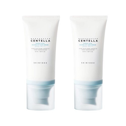 Skin1004 [2ea] Madagascar Centella Hyalu-Cica Water-Fit Sun Serum 50ml twin pack