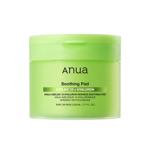 ANUA Azelaicacid 10 Hyaluron Redness Soothing Pad 230ml (90EA)