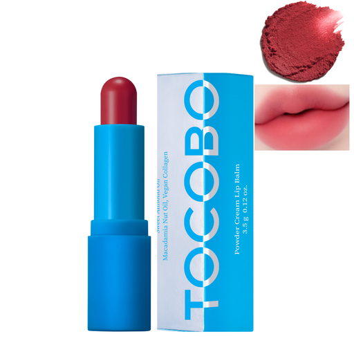 TOCOBO Powder Cream Lip Balm 036 Mono Red