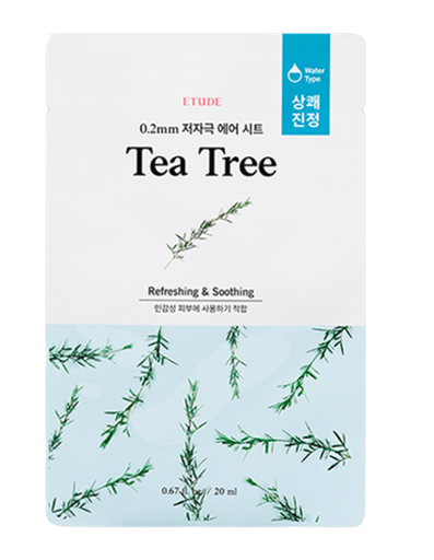 ETUDE (23AD) 0.2mm Therapy Air Mask #TeaTree 20ml