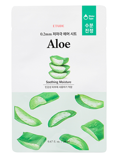 ETUDE (23AD) 0.2mm Therapy Air Mask #Aloe 20ml