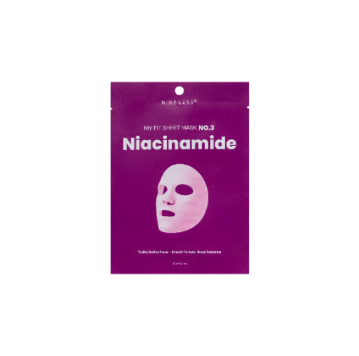 NINE LESS My Fit Sheet Mask No.3 Niacinamide