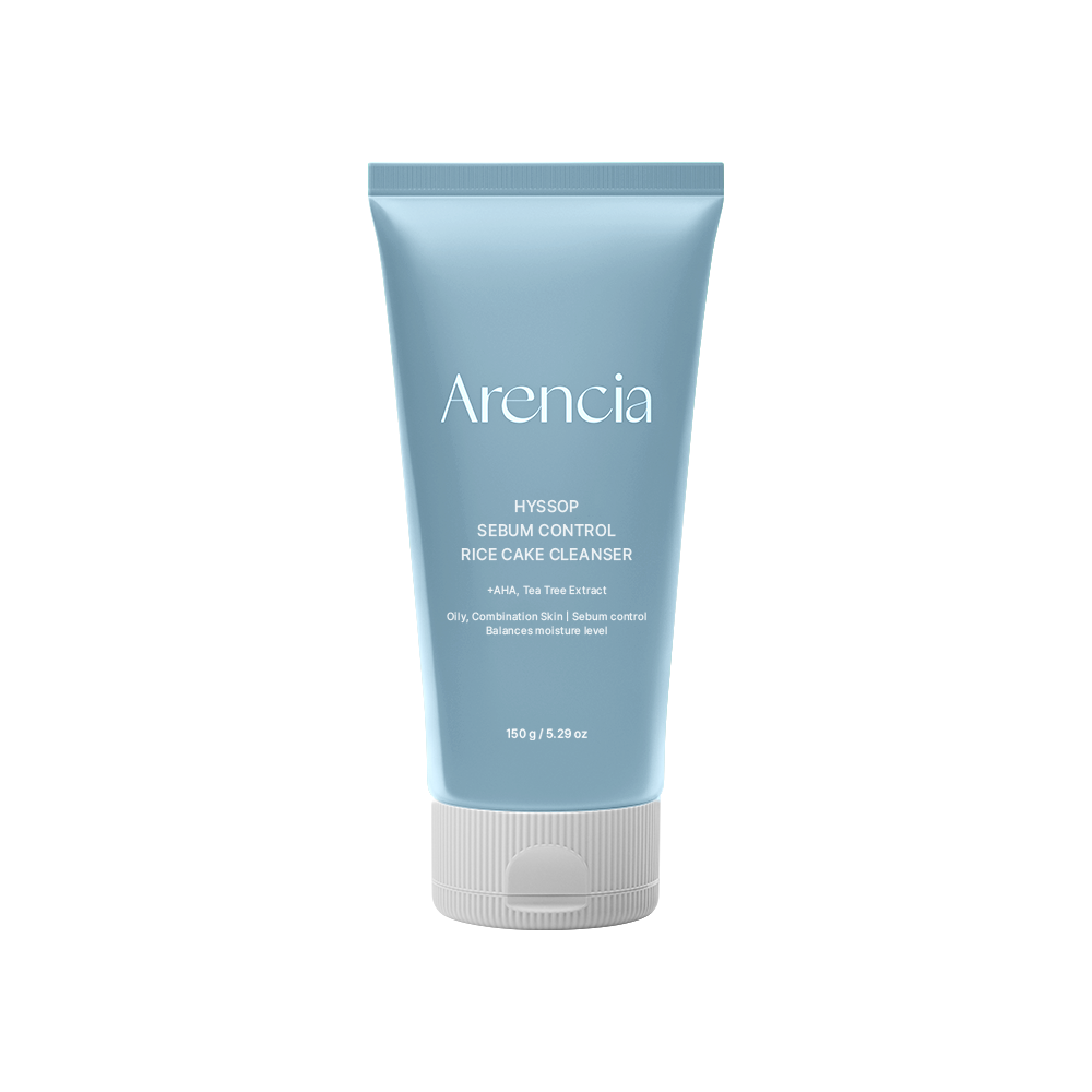 ARENCIA Hyssop Sebum Control Rice Cake Cleanser 150g