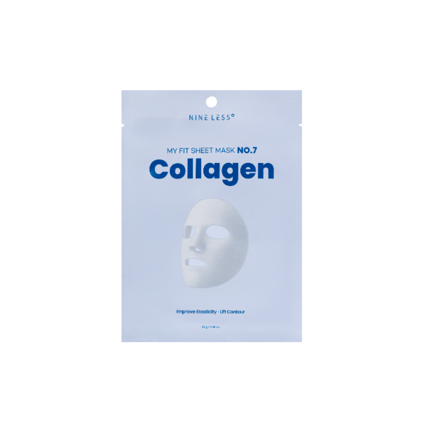 NINE LESS My Fit Sheet Mask No.7 Collagen