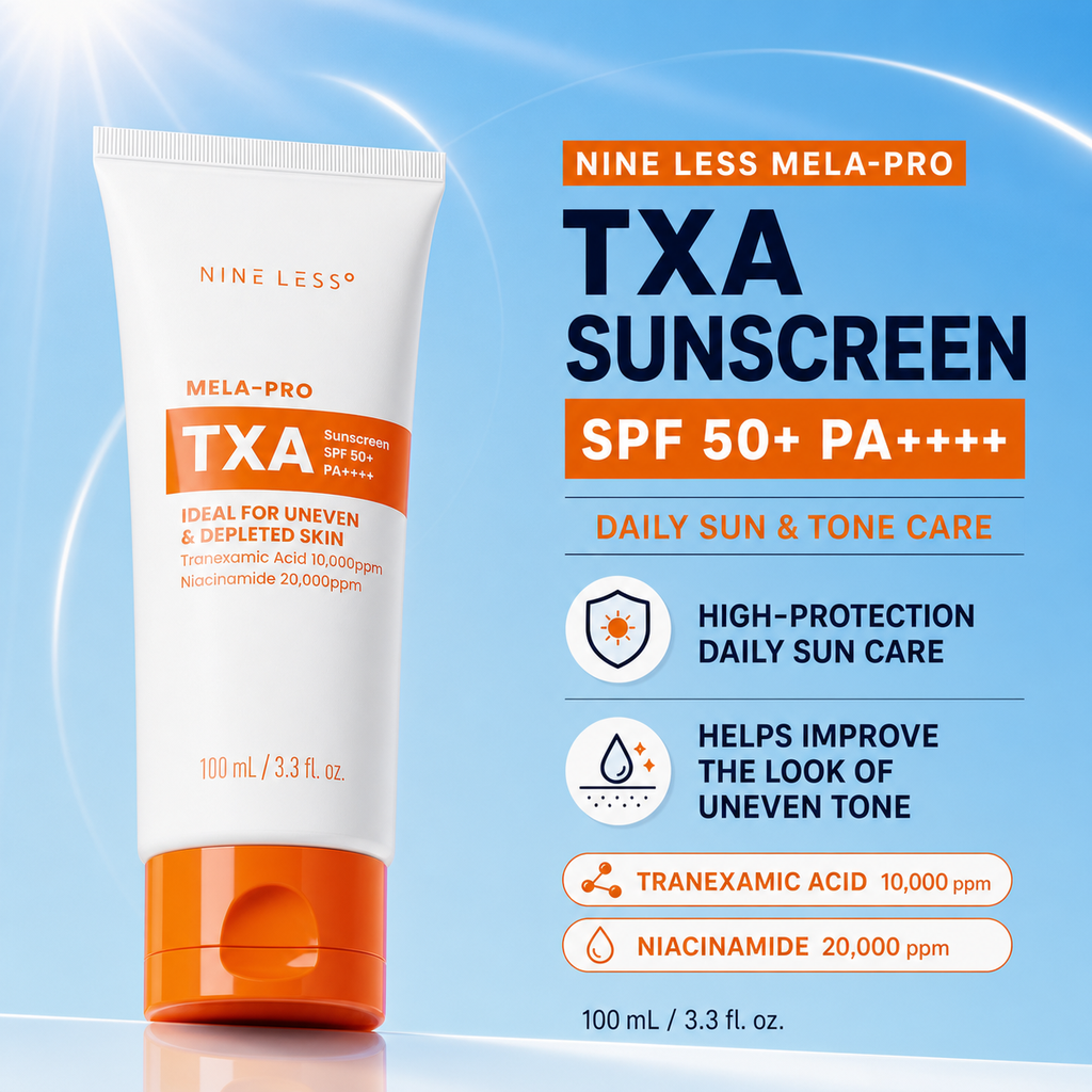 NINE LESS Mela-Pro TXA Sun Screen 100ml