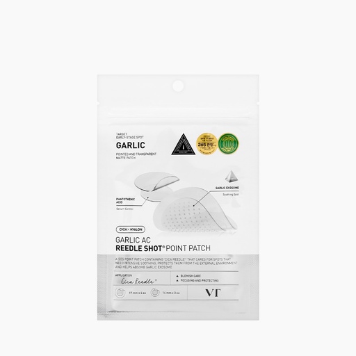 VT COSMETICS Garlic AC Reedle Shot Point Patch 9ea
