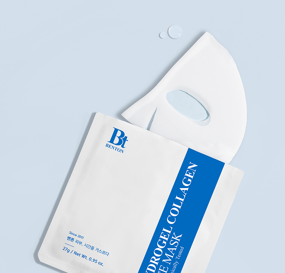 Benton [4EA] Hydrogel Collagen Face Mask