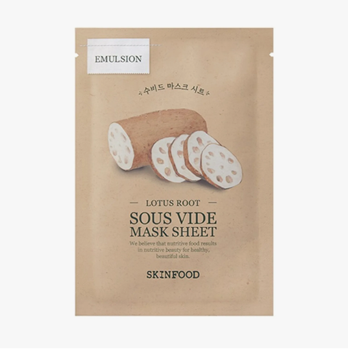 SKINFOOD suos vide mask sheet (lotus root)