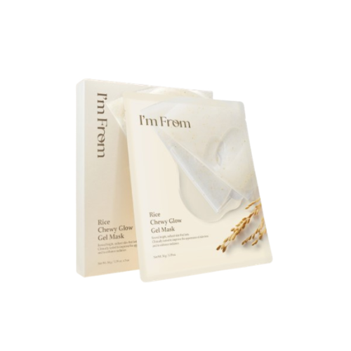 IM From (5ea) Rice Chewy Glow Gel Mask 34g