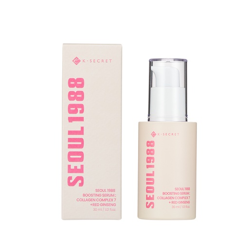 KSECRET Seoul 1988 Boosting Serum: Collagen Complex 7 + Red Ginseng