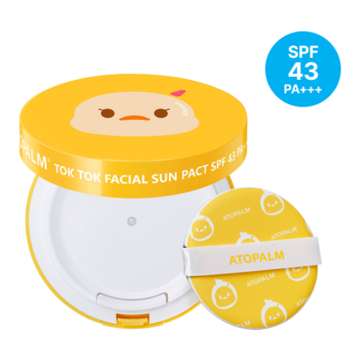 Atopalm Tok Tok Facial Sun Pact SPF43 PA+++ 15g