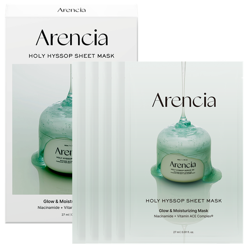 ARENCIA (5ea) Holy Hyssop Sheet Mask