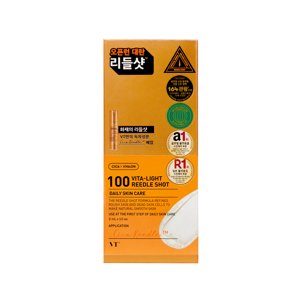 VT COSMETICS 100 Vita-Light Reedle Shot (2ml*10ea)