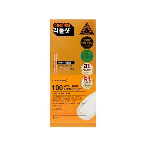 VT COSMETICS 100 Vita-Light Reedle Shot (2ml*10ea)