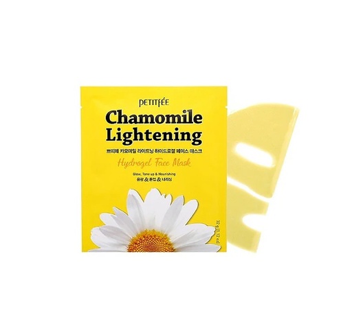 Petitfee [5EA] Chamomile Lightening Hydrogel Face Mask