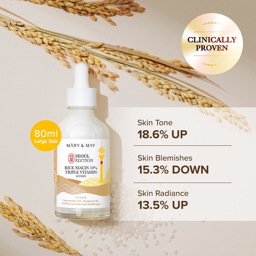 Mary&May Rice niacin 10% Triple Vitamin Serum 80ml
