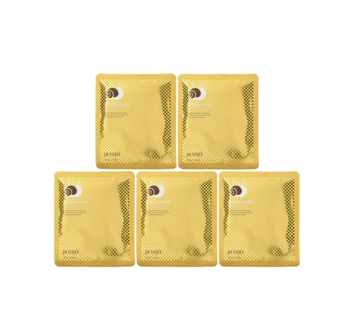 Petitfee GOLD&Snail mask pack 5 sheets