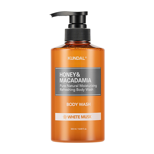 KUNDAL Honey & Macadamia Pure Body Wash White Musk 500ml