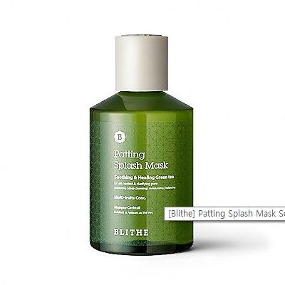 BLITHE Patting Splash Mask Soothing & Healing Green tea 150ml