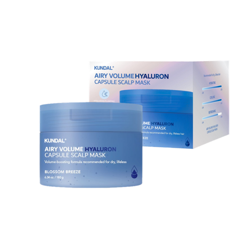 KUNDAL Airy Volume Hyaluron Capsule Scalp Mask 180g - Blossom Breeze