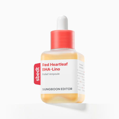 Sungboon Editor Red Heartleaf BHA-Lino Relief Ampoule 40ml