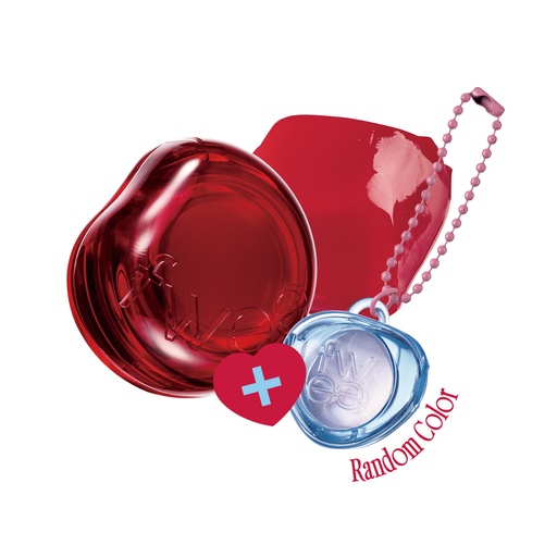 FWEE *Keyring* Lip&Cheek Glowy Jelly Pot JR01 Squeezed 4g