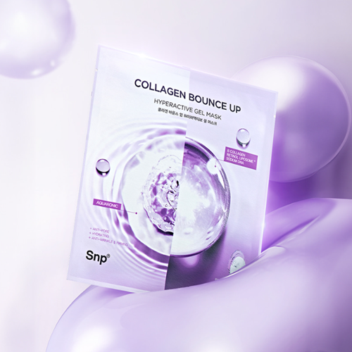 SNP Collagen Bounce Up Hyperactive Gel Mask 4ea