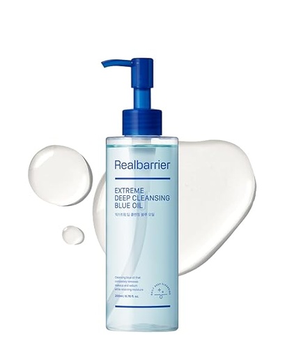 Real Barrier Extreme Deep Cleasing Blue Oil 200ml