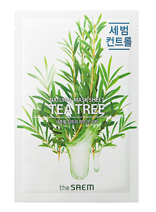 The Saem [1EA] Natural Tea Tree Mask Sheet