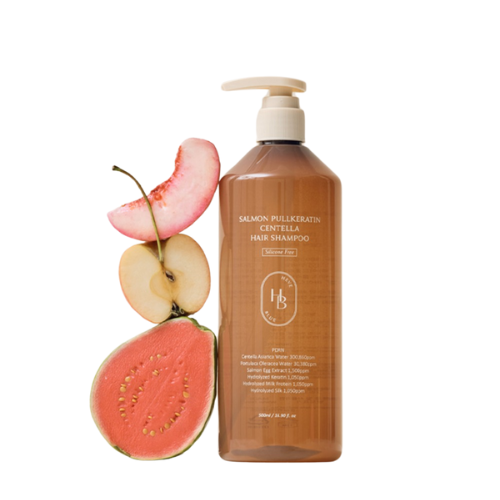 HEVEBLUE Salmon PullKeratin Sentella Hair Shampoo 500ml