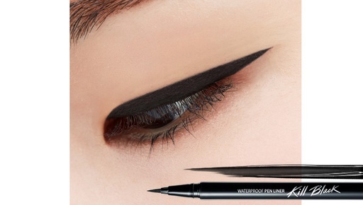 CLIO Superproof Pen Liner Kill Black 01 Black