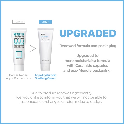 ROVECTIN Aqua Hyaluronic Cream 60ml