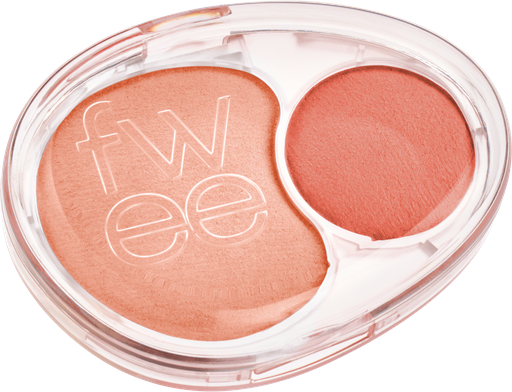 FWEE mellow Dual Blusher CR01 Juicy Smile 7.2g