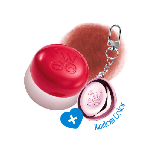 FWEE *Keyring* Lip&Cheek Blurry Pudding Pot RD04 Fav 5g