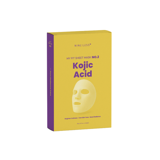 NINE LESS My Fit Sheet Mask No.2 Kojic Acid (5ea)