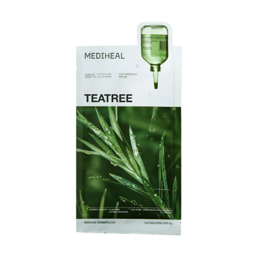 MEDIHEAL [10Ea] Teatree Essential Mask Calming Moisture 24ml