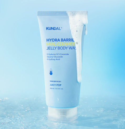 Kundal Hydra Barrier Hyal-Ceramide 13 Jelly Body Wash 300ml - Juicy Pop