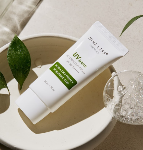 NINE LESS Essentials UV Shield Soothing Sun Cream SPF 50+ PA++++