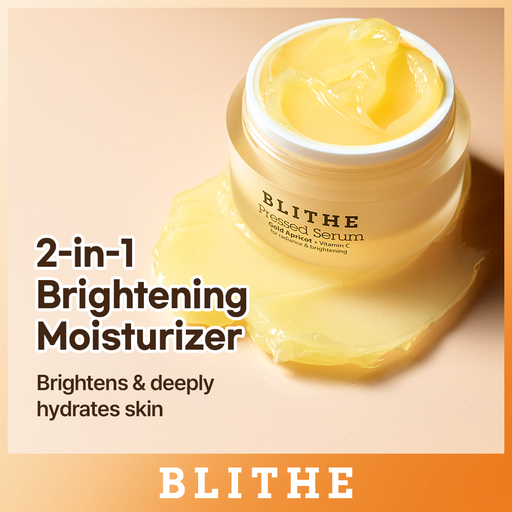 BLITHE Pressed Serum Gold Apricot