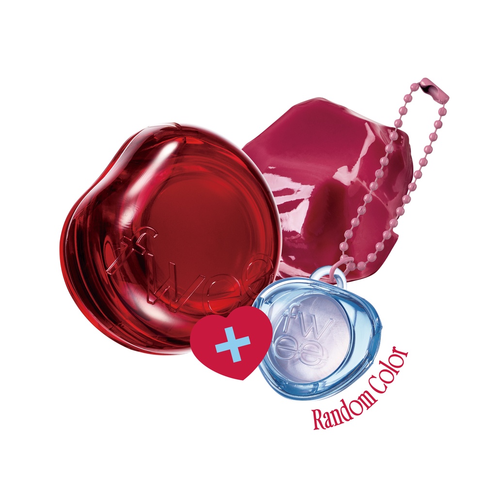 FWEE (Dis) *Keyring* Lip&Cheek Glowy Jelly Pot JR03 Cherry Ppo 4g