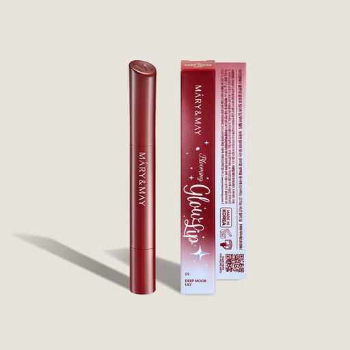 Mary&May Blooming Glow Lip 05 Deep Moor Lily 1.7g