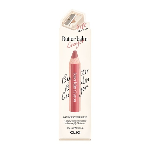 CLIO Butter Balm Crayon 004 Modern Art Beige