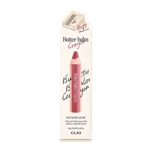 CLIO Butter Balm Crayon 003 Pastel Rose