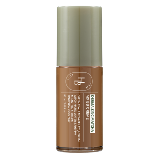 HEVEBLUE Derma Zinc Matcha Mx BB Cream 6.0 Walnut