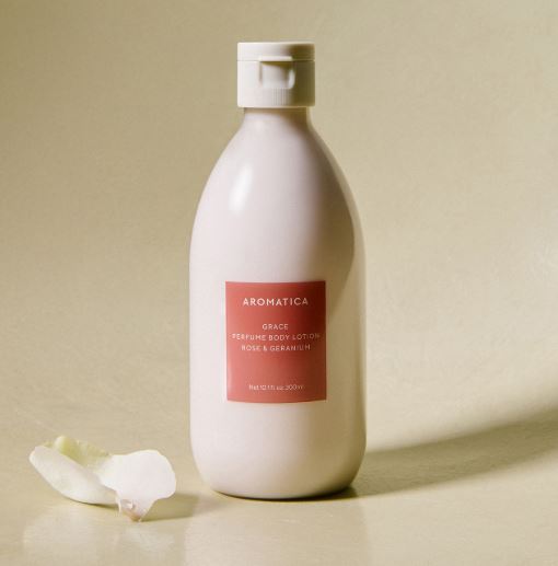Aromatica Grace Perfume Body Lotion Rose & Geranium 300ml