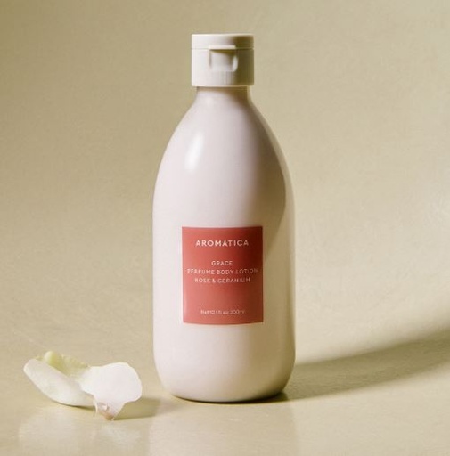 Aromatica Grace Perfume Body Lotion Rose & Geranium 300ml